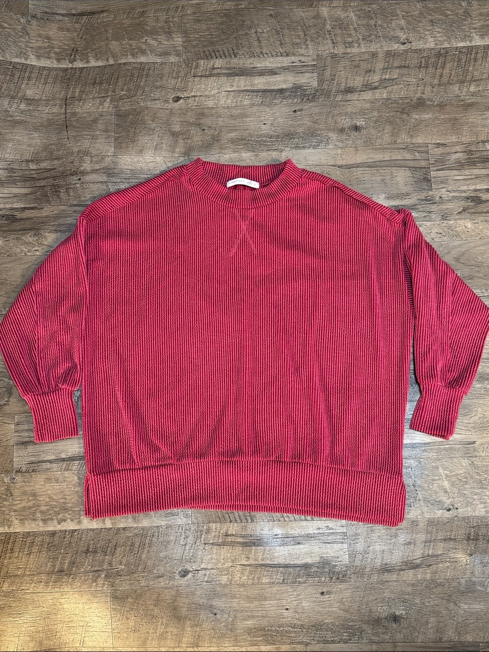Altar'd State - Pink Blouse Soft Knit Relaxed Fit - Size S